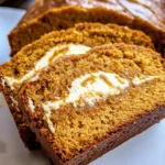 Pumpkin Cream Cheese Bread