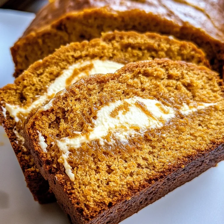Pumpkin Cream Cheese Bread
