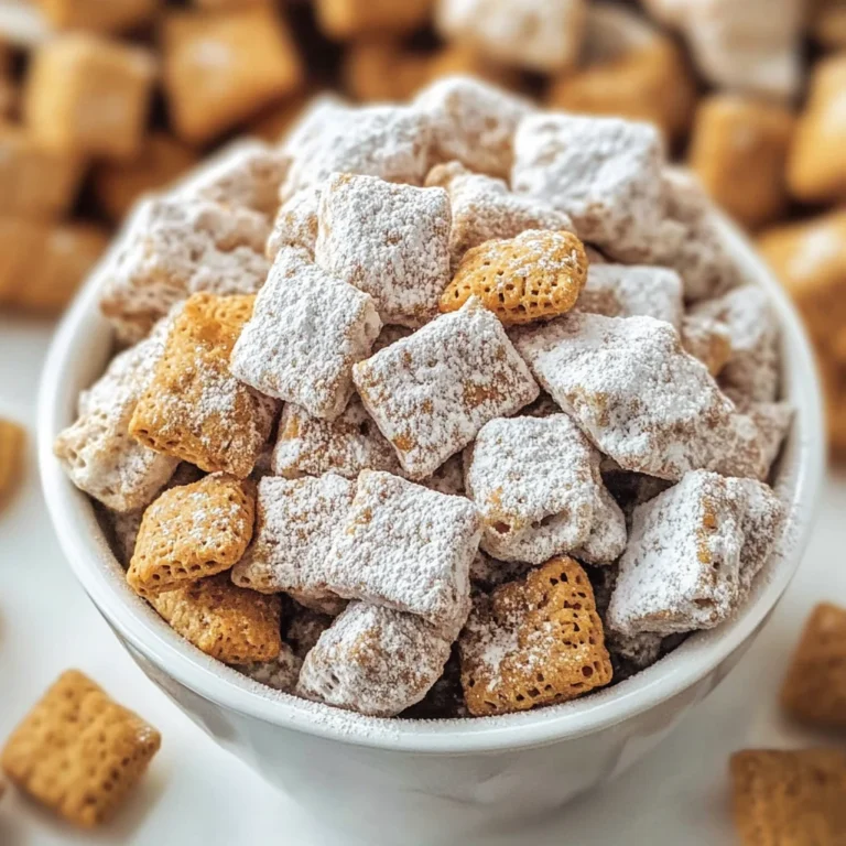 Pumpkin Spice Puppy Chow