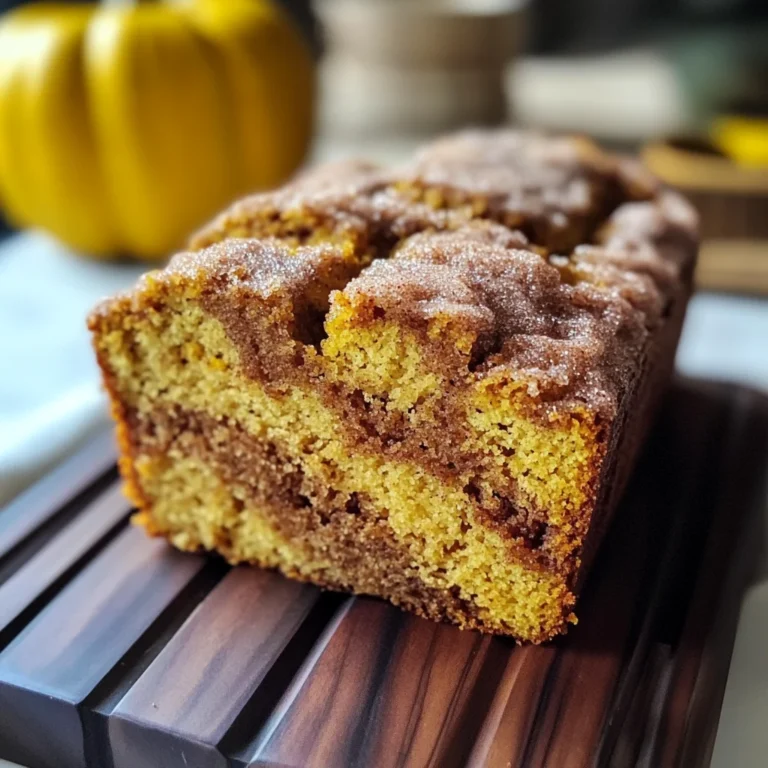 Snickerdoodle Pumpkin Bread