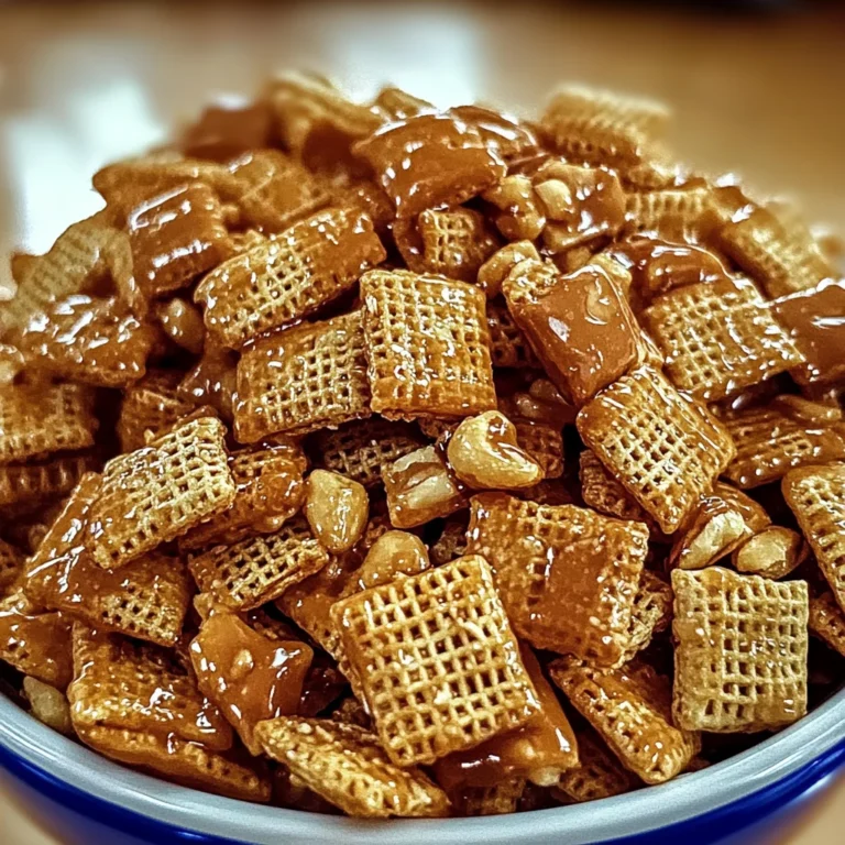 Toffee Chex Mix