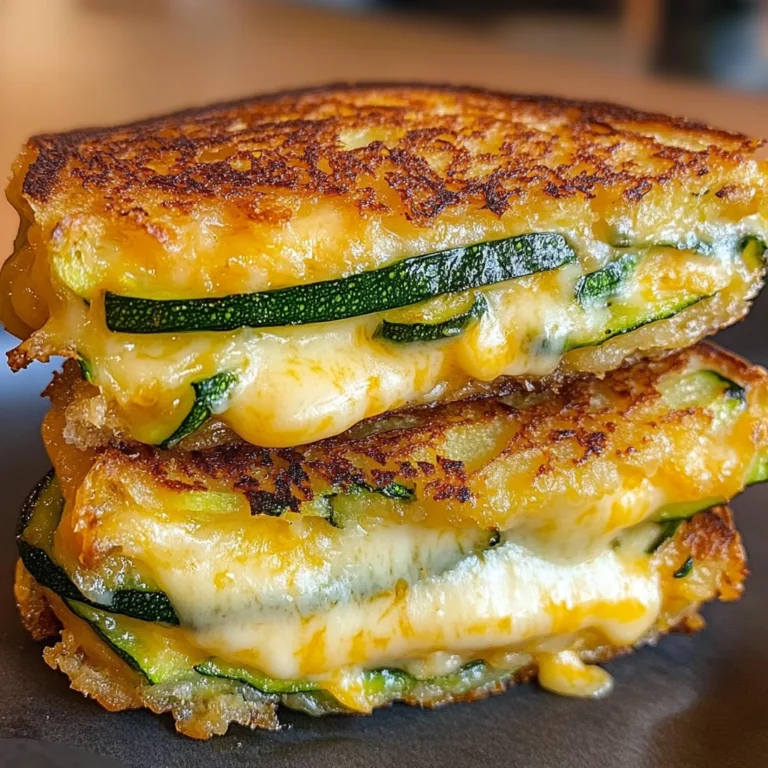 Zucchini Grilled Cheese
